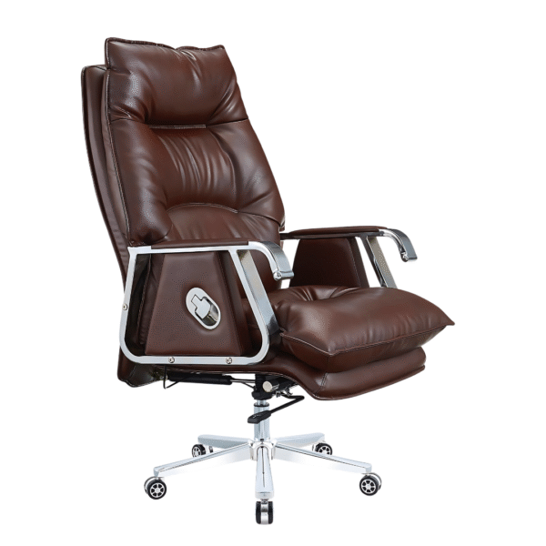 Deluxe Padded Leather Boss Chair